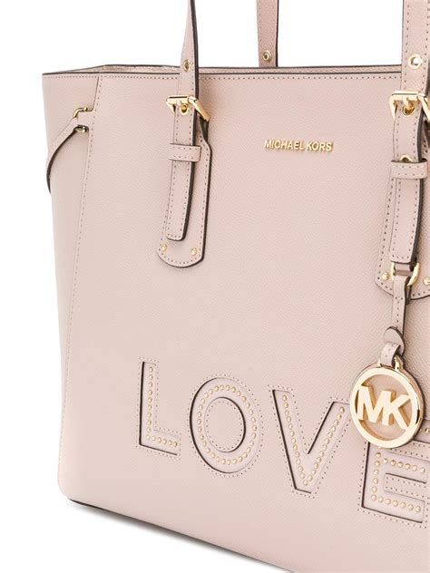 michael kors voyager large tote pink|Michael Kors voyager tote sale.